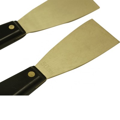 Bronze Scraper Non sparking putty knife rubber handle