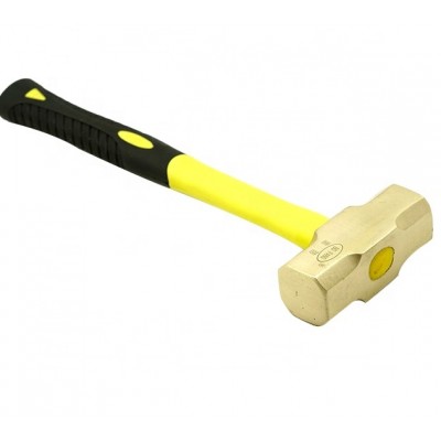 non sparking tools  heavy duty brass sledge hammer 1 kg for oil and gas works